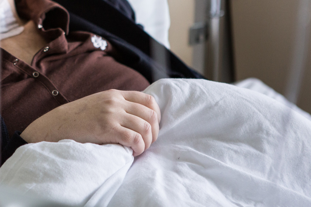 Реципиент, ожидающий пересадки.