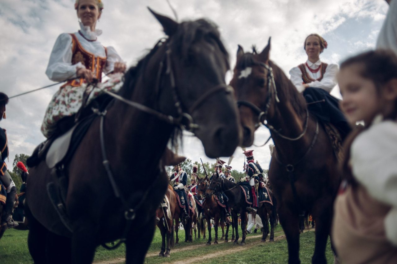 Подготовка к репетиции реконструкции Бородинской битвы