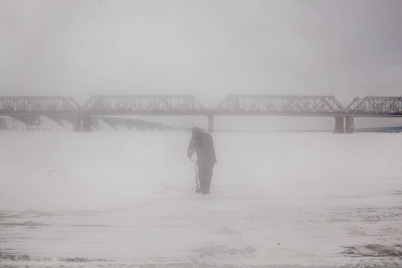 Переправа в Зеленодольске