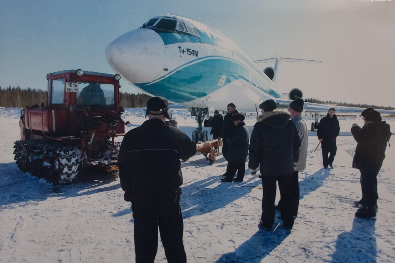 Разворот самолета с севера на юг. Фото из архива Сергея Сотникова